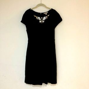 BANANA REPUBLIC womans black mini dress, size 4